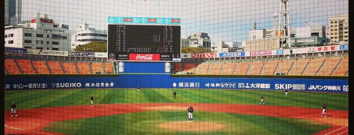 横浜スタジアム is one of baseball stadiums.