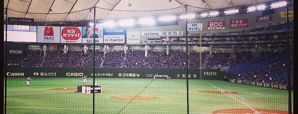 東京ドーム is one of baseball stadiums.
