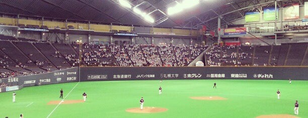 札幌ドーム is one of baseball stadiums.
