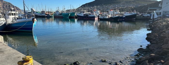 Hout Bay Harbour is one of Cape Town, SA.