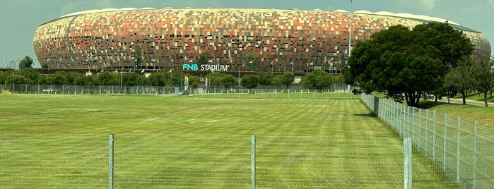 FNB Stadium is one of サッカー.