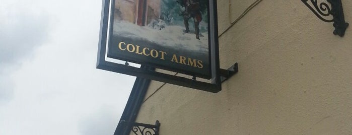 The Colcot Arms Hotel is one of Tempat yang Disukai Carl.