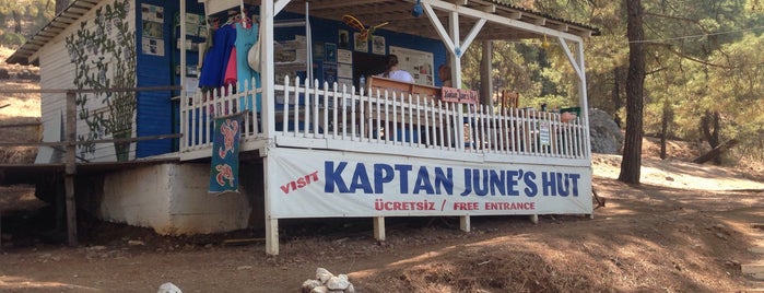 Kaptan June's Hut is one of Dalyan.