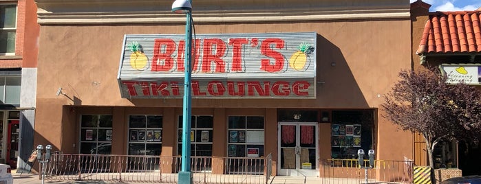 Burt's Tiki Lounge is one of New Mexico's Music Venues.
