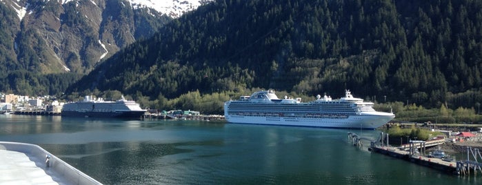 Port of Juneau is one of Alyssa's Alaska visit.