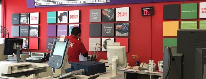 Office Depot is one of Lugares Handy.