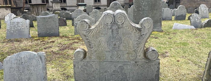 King's Chapel Burying Ground is one of USA Boston.