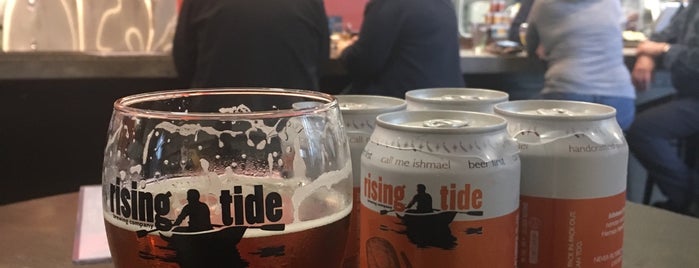 Rising Tide Brewing Company is one of Maine.
