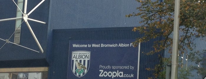 The Hawthorns is one of Premier League grounds.