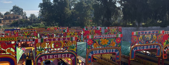 Trajineras Xochimilco is one of Tempat yang Disukai Violet.