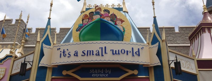 It's a small world is one of favorites.