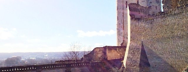 Château de Chinon is one of Châteaux de France.