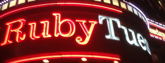 Ruby Tuesday is one of Restaurants.