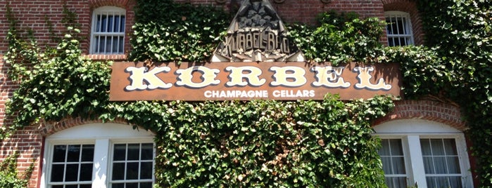 Korbel Winery is one of North Bay Faves.