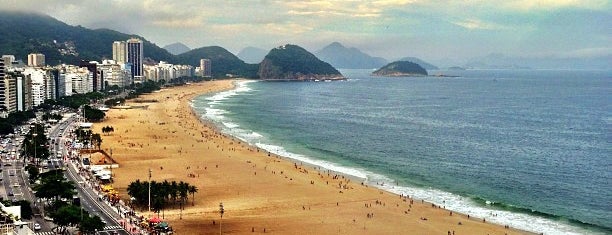 Copacabana is one of Rio 2013.