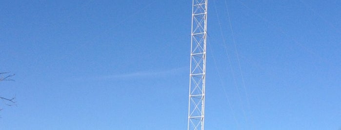 Moonlight Tower (Lynn & Canterbury) is one of Austin's Moonlight Towers.
