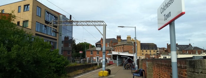 Colchester Town Railway Station (CET) is one of National Rail Stations.
