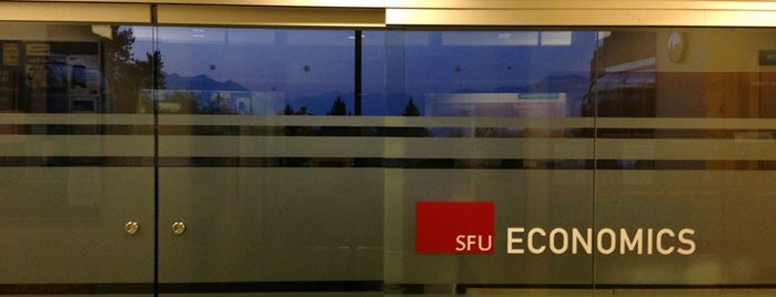 SFU Department of Economics is one of Current & Past Mayorships.