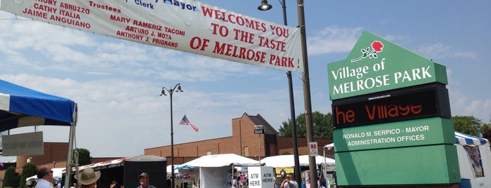 Village Of Melrose Park is one of Early Voting Cook County Suburbs.