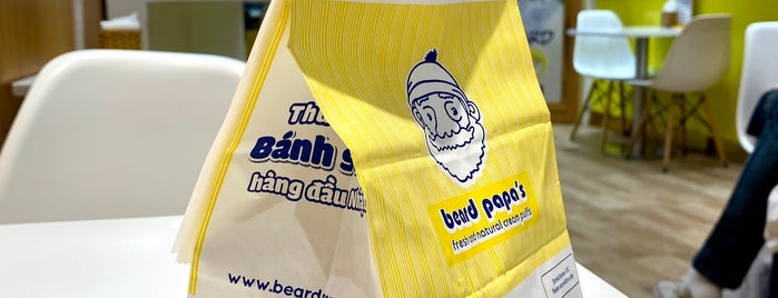 Beard Papa's is one of HCMC,VIETNAM.