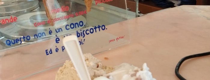 Gelateria Grom is one of Sanremo, Italy.