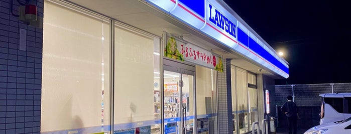ローソン 溝辺インター店 is one of コンビニ5.