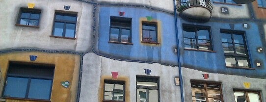 Hundertwasserhaus is one of Vienna Essentials.