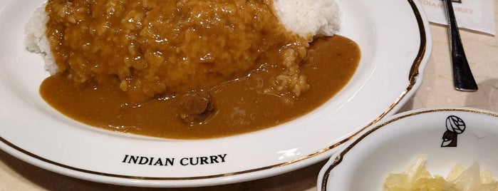 Indian Curry is one of よく行くところ.