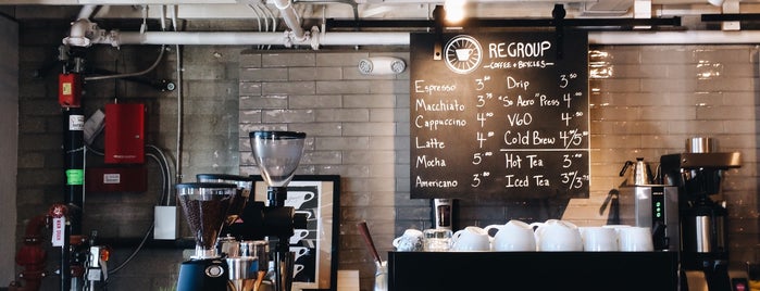 Regroup Coffee + Bicycles is one of Orte, die jordaneil gefallen.