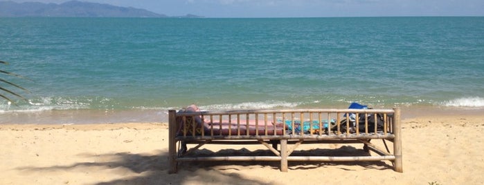 Buddha Beach, Maenam, Koh Samui is one of Samui Beaches.