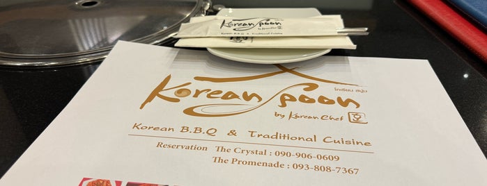 Korean Spoon by Korean Chef is one of BKK food 🥙.
