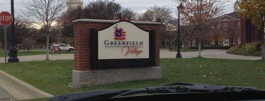 Greenfield Village is one of Dearborn,Mi.