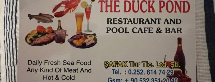The Duck Pond Restaurant is one of Fethiye.