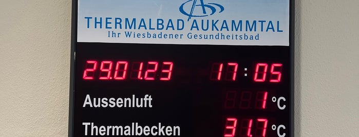 Thermalbad Aukammtal is one of Barometer Frankfurt 2013.