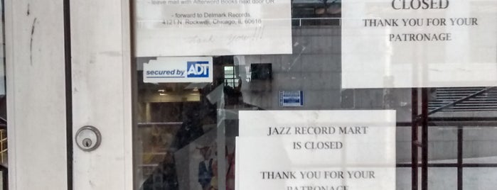 Jazz Record Mart is one of Chicago - long list.