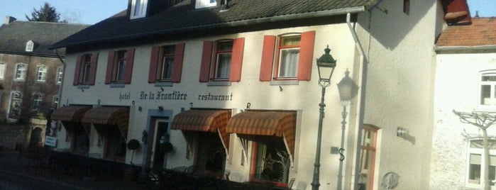 Hotel Restaurant De La Frontiere is one of Lieux sauvegardés par Jos.