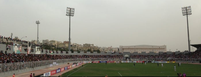 King Abdullah Stadium (Al Qweismeh Stadium) is one of Lugares guardados de Jafar.