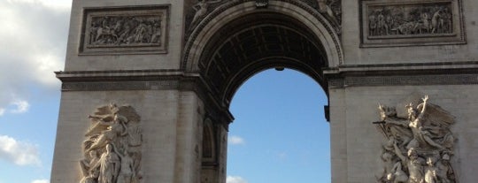 Arco de Triunfo is one of Lua de Mel em Paris.