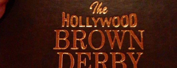 The Hollywood Brown Derby is one of Lugares favoritos de ashley.