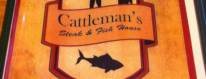 Cattleman's Steakhouse is one of Tempat yang Disukai Micah.