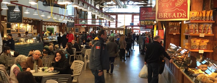 Granville Island Public Market is one of Vancouver - eating out.