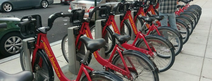 Capital Bikeshare - 10th & U St NW is one of Faves.