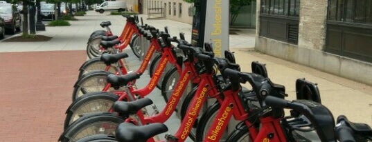 Capital Bikeshare - North Capitol & F St NW is one of CaBi.