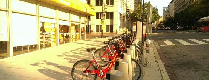 Capital Bikeshare - 6th St & Indiana Ave NW is one of CaBi.