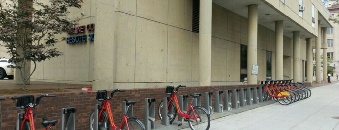 Capital Bikeshare - 5th & F St NW is one of CaBi.