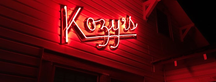 Kozy's is one of Orte, die Justin gefallen.