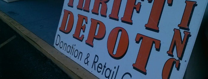 Thrift Depot Store is one of Thrift/salvage/vintage.