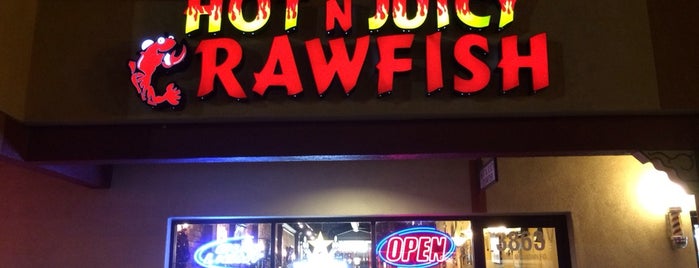 Hot N Juicy Crawfish is one of What Happens In Vegas.