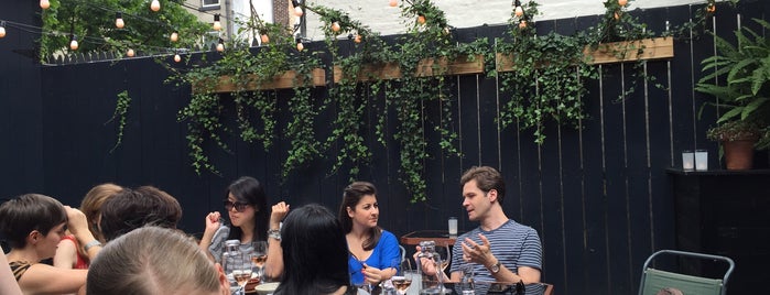 June Wine Bar is one of The 13 Best Places for Flowers in Boerum Hill, Brooklyn.
