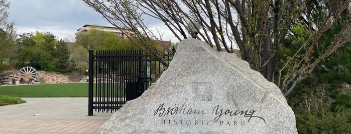 Brigham Young Historic Park is one of Mormon History in Salt Lake City.